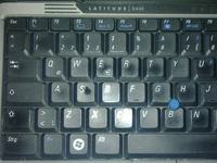 Dell d430 keyboard - how to write the @ sign? one button two characters