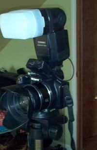 sony hx-1 - montaz dodatkowej lampy :) sony hx-1 - montaz dodatkowej lampy :)