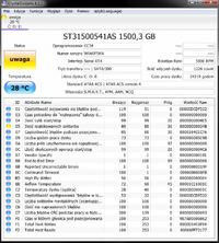 Zawieszanie się gier i programów - możliwa awaria dysku twardego Seagate 1.5TB