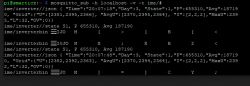 Screenshot displaying MQTT message data about an inverter's status.