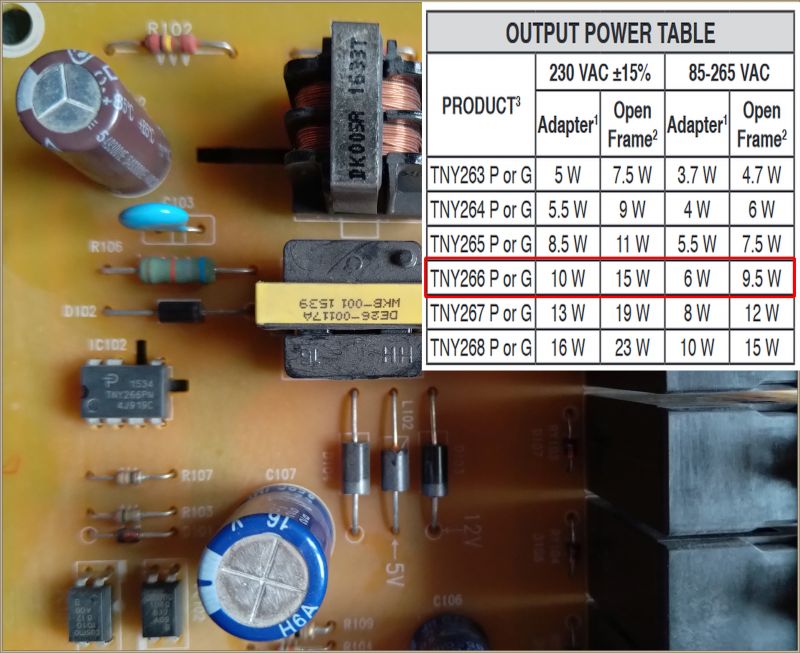 Samsung BF 62CCST - poszukiwany typ układu przetwornicy IC 102 dla piekarnika