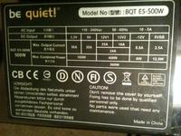 Be Quiet bqt e5-500W - Brak obrazu po zmianie zasilacza
