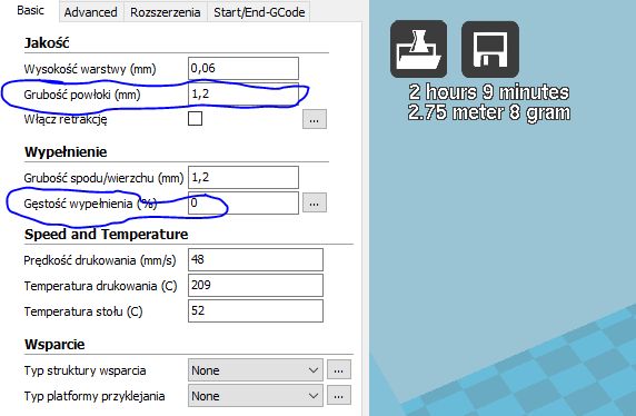 Pokażę jak ustawić Cura aby wypełniał model wyłącznie liniami obrysu. Pokażę jak ustawić Cura aby wypełniał model wyłącznie liniami obrysu.