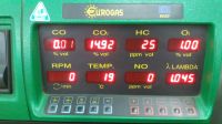 Error P0420 Catalyst system, cylinder row 1-function below threshold