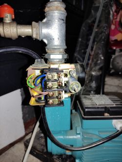 Pompa WZ750 wyłącznik ciśnienia nie reaguje nie chce się wyłączyć pompa