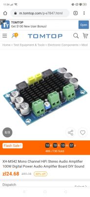 Wzmacniacz audio z chińskich gotowców. Wzmacniacz audio z chińskich gotowców.