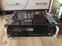 Wzmacniacz W-400 (końcówka moc - Uszkodzone wejście.