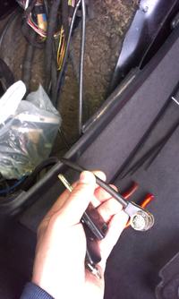 Audi A3/1.9 diesel - Podświetlenie plus nietypowy przewód