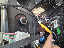Dacia Sandero 2017 - kamera cofania nie działa po wymianie radia na Android