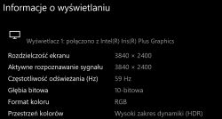 Dell xps 13 dziwnie reaguje na podłączenie i odłączenie zasilacza