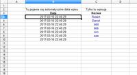 Excel -> OpenOffice - Data - Data aktualnego wpisu