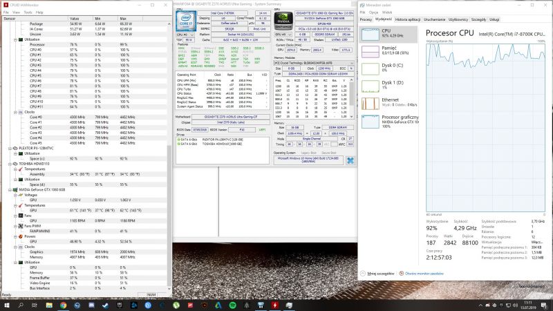 Niskie FPS w AC Odyssey na GTX 1060 i i7-8700K - czy to wina RAM?