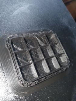 Ender 3 – spadek jakości druku po kilku mm, wymienione dysza, filament, rurka PTFE