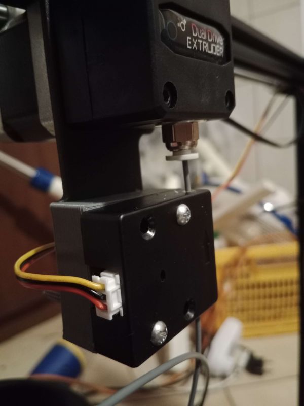 Ender 5 Plus - problemy z PET-G i stosowanie heatbreak