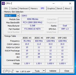 Konfiguracja Dual Channel na GA-Z97-HD3 z G.Skill TridentX DDR3