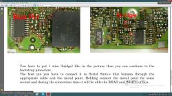 Peugeot 307 2.0 benzyna - Schemat podłączenia programatora do IAW6lp1.01