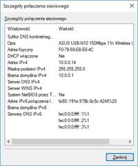 Win10 WiFi problem - No internet connection with active connection to the router