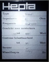 Kolumny Hepta Trend - Jaki dać głośnik niskotonowy ?