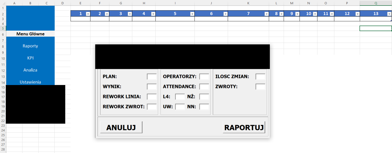 Uzupełnianie Tabeli W Excel Vba Za Pomocą Wartości Z Userform 9529