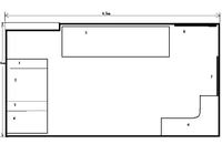 Jak optymalnie rozstawić kolumny AIWA NSX-999 w pokoju 4x4.5m?