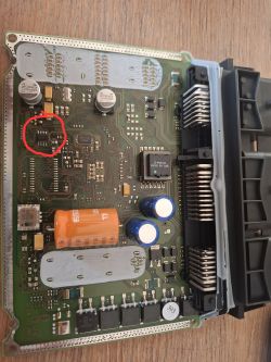 Peugeot 307 1.6 HDi 2005 - pinout ECU i czujnik temperatury paliwa stale -40°C