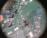 ASUS X55A - zwarcie na RT8206 pin2 po zalaniu, diagnostyka i schematy