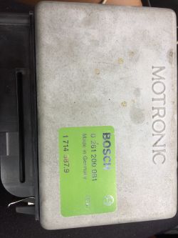BMW e30 325i m20b25 1986r - Nie działa komputer MOTRONIC 081