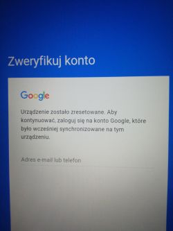 Nie mogę skonfigurować tabletu Lenovo TAB 2 A8-50