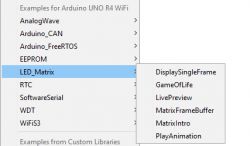 Arduino R4 WiFi - how to display text on matrix display? DIY LedMatrix Font