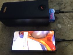 Wielki powerbank 60Ah - PEA60 Romoss PEA601522142 - test pojemności oraz QC