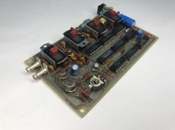 Retro unboxing – K950-type television test signal generator – 1985, interior, schematic diagram