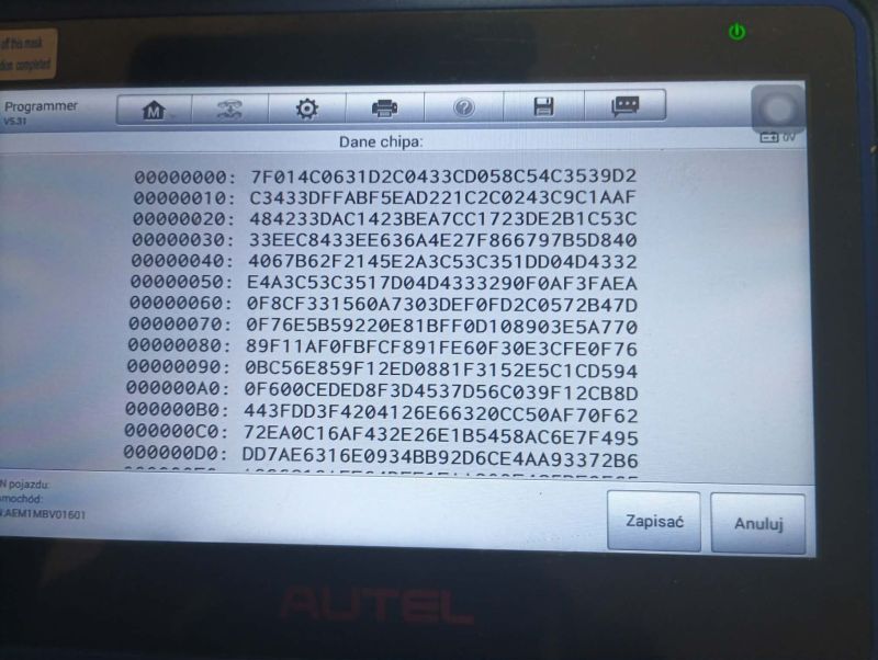 Opel Signum/Vectra C CIM 93C76 - jak odczytać PIN Car Pass ze wsadu EEPROM?