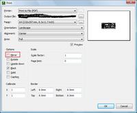 Mirror a PDF File Without Watermarks and Keep Original Dimensions
