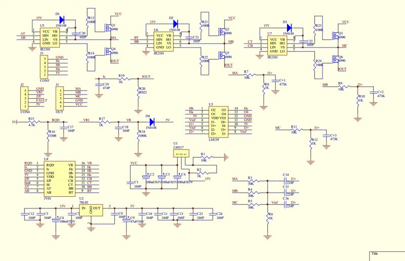 Uniwersalny sterownik silników BLDC