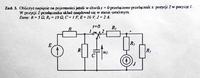 Jak rozwiązać zadanie dotyczące stanów nieustalonych w obwodach elektrycznych?
