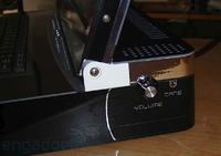 Laptop PS3. Wbudowany 17 calowy ekran. Klawiatura, wzmacniacz stereo.