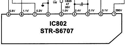 Aiwa C142KER nie uruchamia się, brak napięcia B+, jak sprawdzić STR-S 6706?