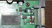 Odwrotnie podłączona przejściówka zasilania - SAMSUNG HD403LJ 400GB nie działa