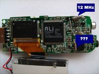 Martwy odtwarzacz mp3 - model: AP-303 BOOGIE