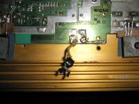 Czujnik temperatury w zmacniaczu