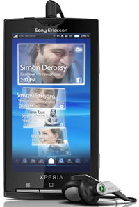 Sony Ericsson Xperia X10 z systemem operacyjnym Android Sony Ericsson Xperia X10 z systemem operacyjnym Android