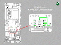 Jak naprawić źle wylutowany joystick i pady w Sony Ericsson K800i?