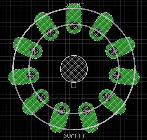 Eagle PCB Design for Nixie Tubes Eagle PCB design for Nixie tubes