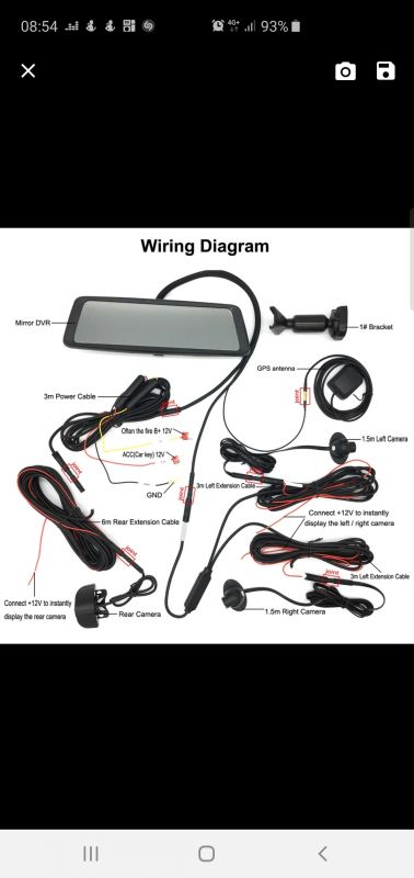 Renault Megane 3 - podpięcie kamery, kabel ACC pod stacyjkę