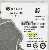 Dysk zewnętrzny Seagate Backup Plus Slim 2TB pika pod Netia Spot - brak montażu