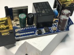Flooded WiFi Relay After Drying Flooded BW-SS1 WiFi relay after cleaning.