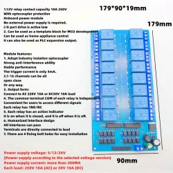 Using Tuya Aubess Mini Smart Switch (Belon2028N) with 16-Channel Relay Board: Shift Register Method