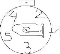 vw t4 2.5b - Rozmieszczxenie przewodów na kopułce sprawdzenie kolejności