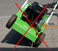 Cleaning & Painting Petrol Lawnmower: Safely Turn 180 Degrees or Use Channel for Thorough Care