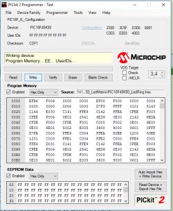 MAX7219 and PIC18F45K50 - support for the LED driver on the PIC microcontroller MAX7219 and PIC18F45K50 - support for the LED driver on the PIC microcontroller